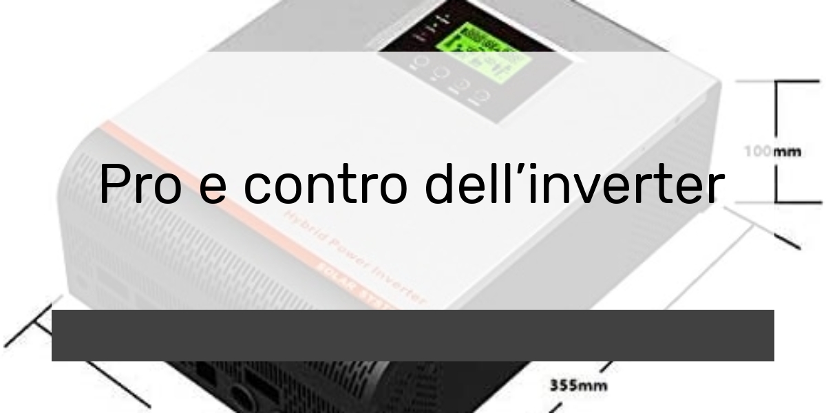 Inverter Solare Ibrido 3KW 24V - PMSUN Con MPPT 80A E Caricatore AC - Foto 8