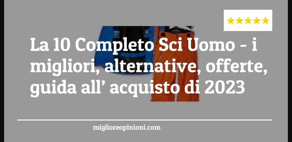 Tuta Da Sci Uomo Invernale - Giacca E Pantaloni Impermeabili, Antivento E Caldi - Per Sci, Snowboard E Sport Invernali - Foto 6